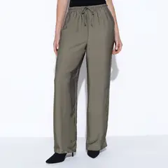 MOSSIMO - Pantalón Wide leg Mujer Tiro medio