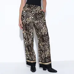 MOSSIMO - Pantalón Wide leg Mujer Tiro medio