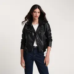 MOSSIMO - Chaqueta Mujer Tipo biker