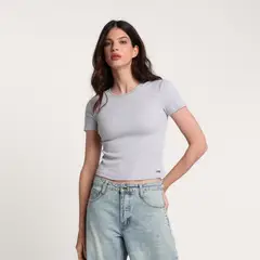 MOSSIMO - Camiseta Mujer Manga corta