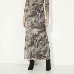 MOSSIMO - Falda Maxi Mujer con Estampado
