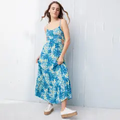 DOO AUSTRALIA - Vestido Medio Casual con Estampado
