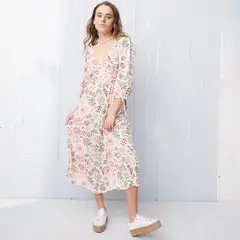 DOO AUSTRALIA - Vestido Medio Casual con Estampado