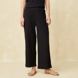 UNIVERSITY CLUB - Pantalón Recto Mujer Tiro alto