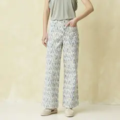 UNIVERSITY CLUB - Jean Recto Mujer Tiro medio con Estampado