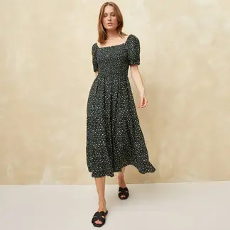 UNIVERSITY CLUB - Vestido Mujer Medio Casual