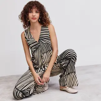 UNIVERSITY CLUB - Camiseta Mujer con Estampado Sin mangas