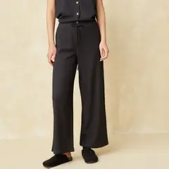 UNIVERSITY CLUB - Pantalón Recto Mujer Tiro alto