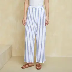 UNIVERSITY CLUB - Pantalón Recto Mujer Tiro alto