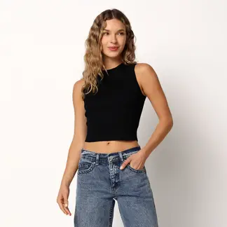 SYBILLA - Top Mujer Sin mangas
