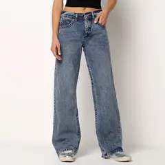 SYBILLA - Jean Mom Mujer Tiro bajo