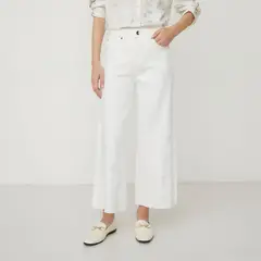 APOLOGY - Jean Culotte Mujer Tiro medio con Bordado
