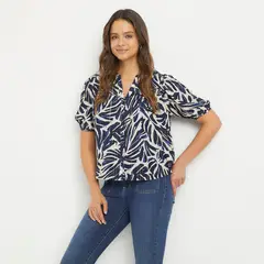 APOLOGY - Blusa Mujer Estampado Manga 3/4