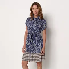 NEWPORT - Vestido Mujer Corto con Estampado