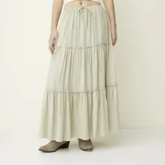 SYBILLA - Falda Maxi Mujer