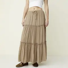 SYBILLA - Falda Maxi Mujer