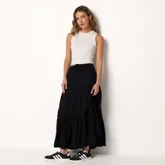 SYBILLA - Falda Maxi Mujer