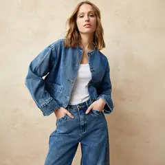 BASEMENT - Chaqueta Mujer de Algodón