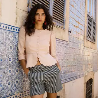 BASEMENT - Blusa Mujer Manga 3/4