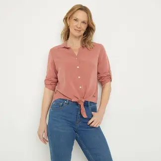 NEWPORT - Blusa Mujer Manga corta