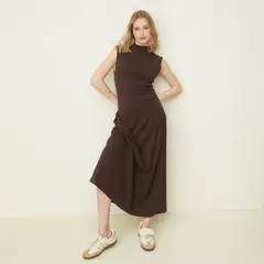 SYBILLA - Vestido Largo Casual para Mujer Algodón