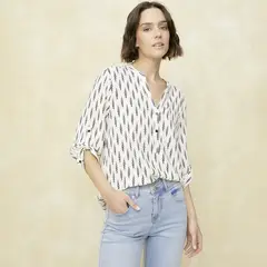 UNIVERSITY CLUB - Blusa Mujer Manga 3/4