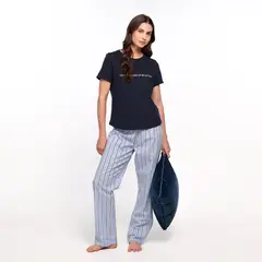 BENETTON - Pijama completa con pantalón para Mujer Manga corta