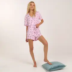 DISNEY - Pijama para Mujer Manga corta