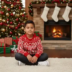 FEDERATION - Saco Navideño para Niño con Estampado