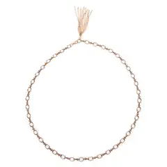 SYBILLA - Cinturón Sintet CIS101V26 GOLD S/M