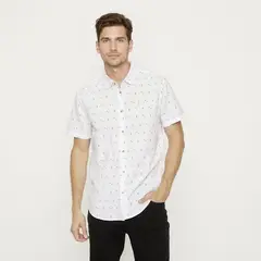 NEWPORT - Camisa Hombre Manga corta de Algodón