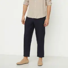WOLF & HANK - Pantalón Chino Hombre Recto Lino