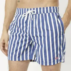 LA MARTINA - Pantaloneta de baño Hombre de Rayas Con forro
