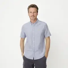 LA MARTINA - Camisa Hombre Manga corta de Algodón