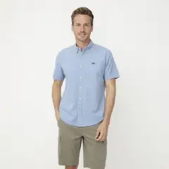 LA MARTINA - Camisa Hombre Manga corta de Algodón