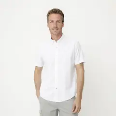 LA MARTINA - Camisa Hombre Manga corta de Algodón