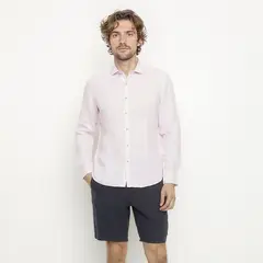 CASCAIS - Camisa Hombre de Rayas Manga larga