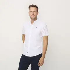 UNIVERSITY CLUB - Camisa Hombre Manga corta de Algodón
