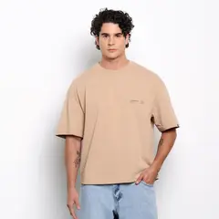 DENIMLAB - Camiseta Hombre con Logo de Algodón