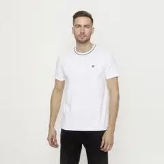 MOSSIMO - Camiseta Hombre con Logo de Algodón