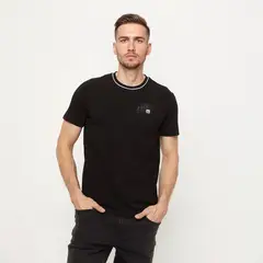 MOSSIMO - Camiseta Hombre con Logo de Algodón