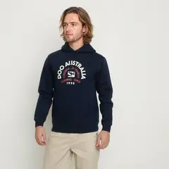 DOO AUSTRALIA - Hoodie Hombre con Estampado de Algodón