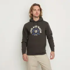 DOO AUSTRALIA - Hoodie Hombre con Estampado de Algodón
