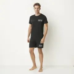 REDBULL - Pijama Hombre Corto Manga corta Oracle Red Bull Racing