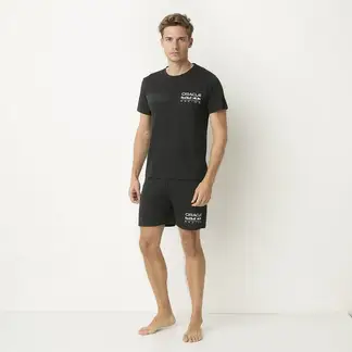 REDBULL - Pijama Hombre Corto Manga corta Oracle Red Bull Racing