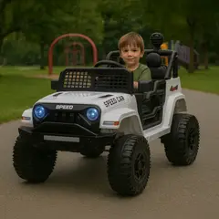 SCOOP - Carro Montable eléctrico Camper Todoterreno Blanco 12V