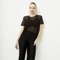 MOSSIMO - Camiseta Deportiva LifeStyle Mujer