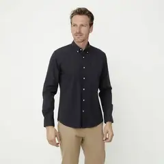 LA MARTINA - Camisa Hombre Manga larga de Algodón