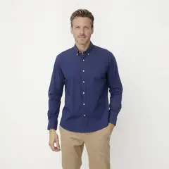 LA MARTINA - Camisa Hombre Manga larga de Algodón