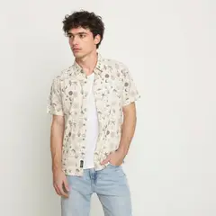 BEARCLIFF - Camisa Hombre Manga corta